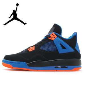 Nike Air Jordan 4 Retro Gs Cavs 12ナイキ エアジョーダン 4 レトロ 黒青オレンジ スニーカー天国 La路地裏